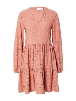Платье Vila Kawa, светло-розовый