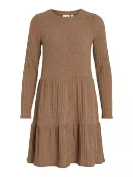 Платье Vila, коричневый