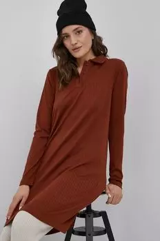 Платье Vila, коричневый