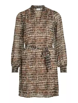 Платье Vila, коричневый