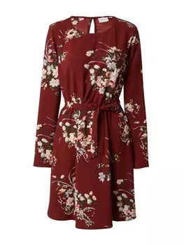 Платье Vila KRISTINA, цвет Wine Red