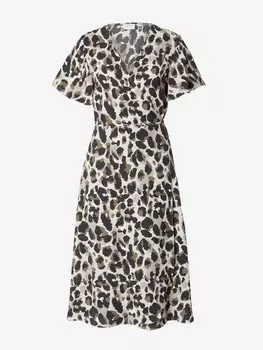 Платье VILA LOVIE, бежевый