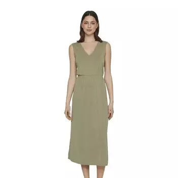 Платье Vila Modala Midi, зеленый