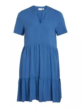 Платье Vila Paya, королевский синий