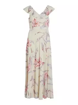 Платье VILA RILLA, бежевый