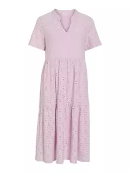 Платье VILA, розовый