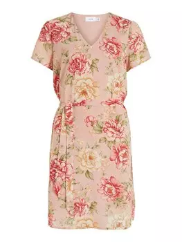 Платье Vila, розовый/питайя