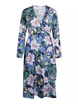 Платье VILA Shein, синий