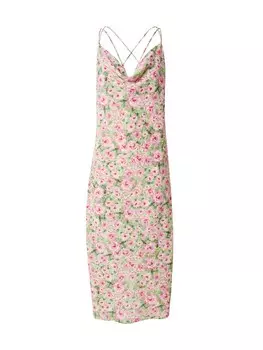 Платье VILA SOFIA, зеленый