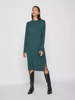 Платье Vila Strick Viril, цвет Petrol