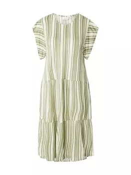 Платье VILA SUMMER, цвет Beige/Olive