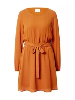 Платье Vila, темно-оранжевый