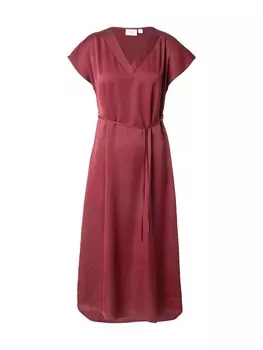 Платье VILA VIEllete, бордовый