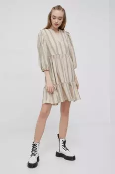 Платье Вила Vila, бежевый