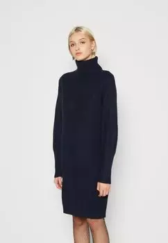 Платье VILA VILOU ROLLNECK, цвет night sky
