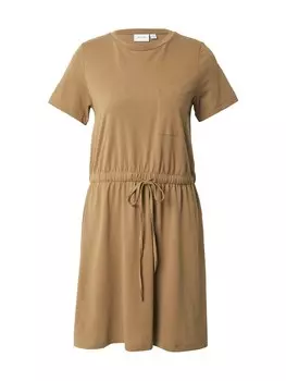Платье VILA VIPIA, карамельный