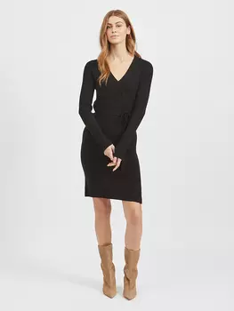 Платье Vila Wickel Viril, черный