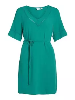 Платье VILA, зеленый