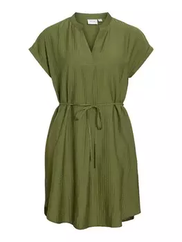 Платье VILA, зеленый