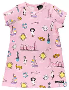 Платье Villervalla Summer LGT Bloom, розовый