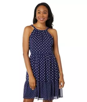 Платье Vince Camuto, Chiffon Halter Fit-and-Flare