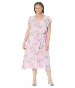 Платье Vince Camuto, Short Flutter Sleeve Glowing