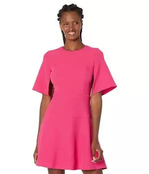 Платье Vince Camuto, Split Flutter Sleeve Fit-and-Flare