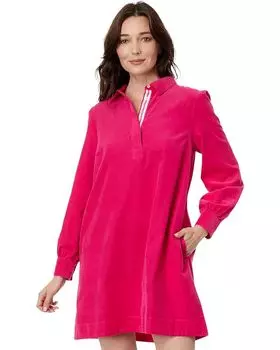 Платье Vineyard Vines Cord Popover, цвет Rhododendron