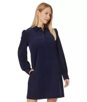 Платье Vineyard Vines Cord Popover Dress, цвет Nautical Navy