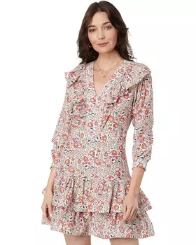 Платье Vineyard Vines Ivy Ruffle, цвет Floral Multi/Stone