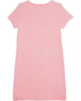Платье Vineyard Vines Short Sleeve Stripe Sankaty Dress, цвет Neon Rosa Stripe