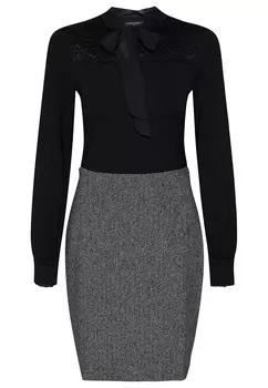 Платье Vive Maria Blusen Cottage Love, крапчатый серый/черный