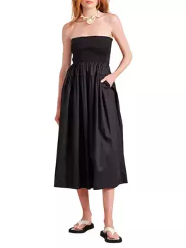 Платье Вивиан без бретелек La Ligne, черный