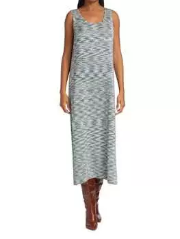 Платье Вязаное Lafayette 148 New York Harbor, синий