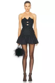 Платье Вудлоу LoveShackFancy, черный