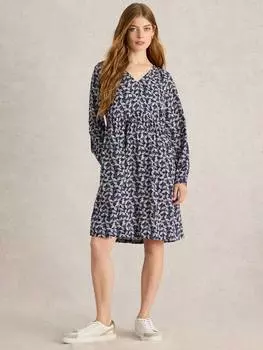 Платье в цветочек от пенелопы White Stuff, темно-синий/разноцветный