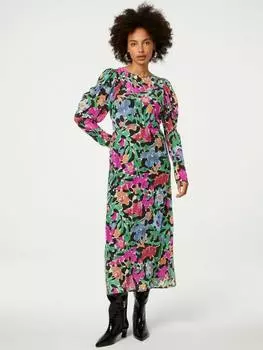 Платье в цветочек от varin Fabienne Chapot, разноцветный