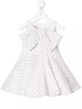 Платье в горох La Stupenderia, нейтральный