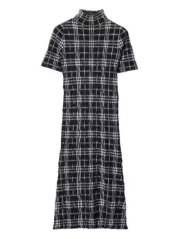 Платье в клетку BURBERRY, синий