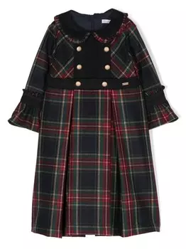 Платье в клетку тартан Patachou, синий