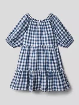 Платье в клетку Виши 'SORETA' Pepe Jeans, темно-синий