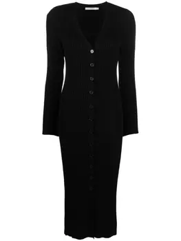 Платье в рубчик Gestuz, черный