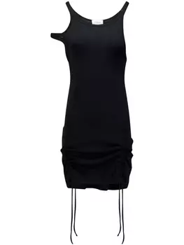 Платье в рубчик Laneus, черный