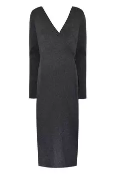 Платье в рубчик Ro&Zo, черный