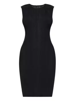Платье в складку Pleats Please Issey Miyake, черный