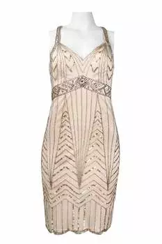 Платье в стиле ампир с несколькими бретелями сзади, цвет шампанского Suewong, цвет champagne