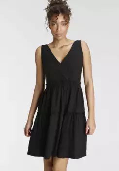 Платье в стиле бэби-долл AJC, черный
