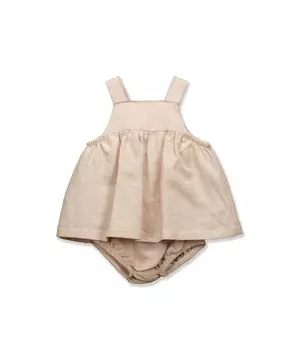 Платье в стиле Иисуса для девочки на бретелях BABID, розовый