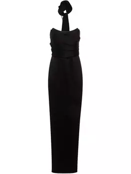 Платье в стиле корсета alice + olivia, черный