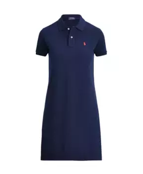 Платье в стиле поло It с логотипом в виде пони Polo Ralph Lauren, синий